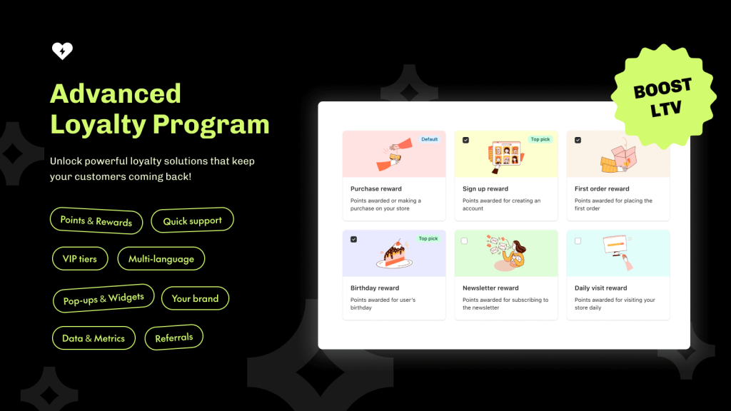 Essential Shopify Loyalty Program and Rewards app.