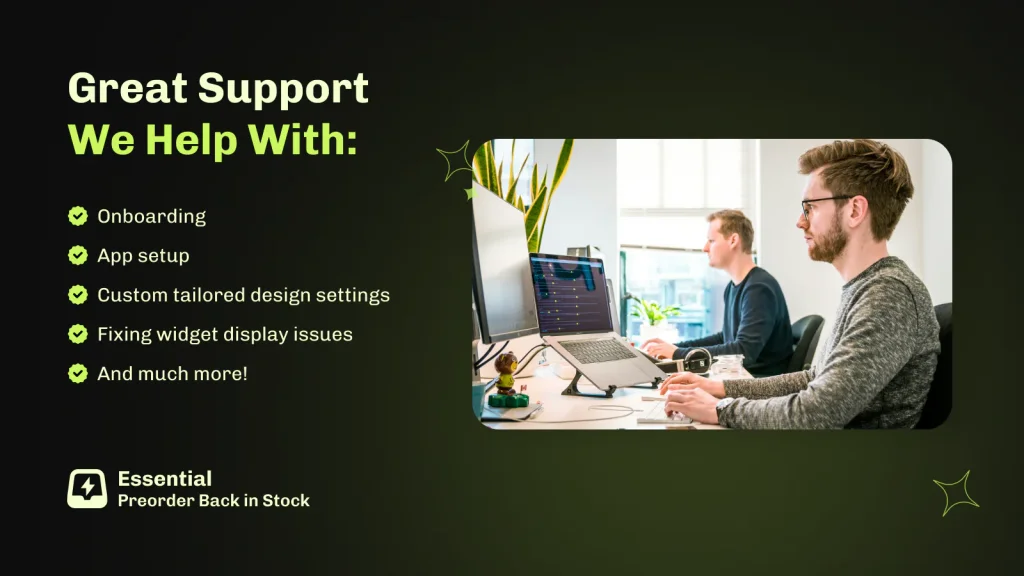 Preorder support.