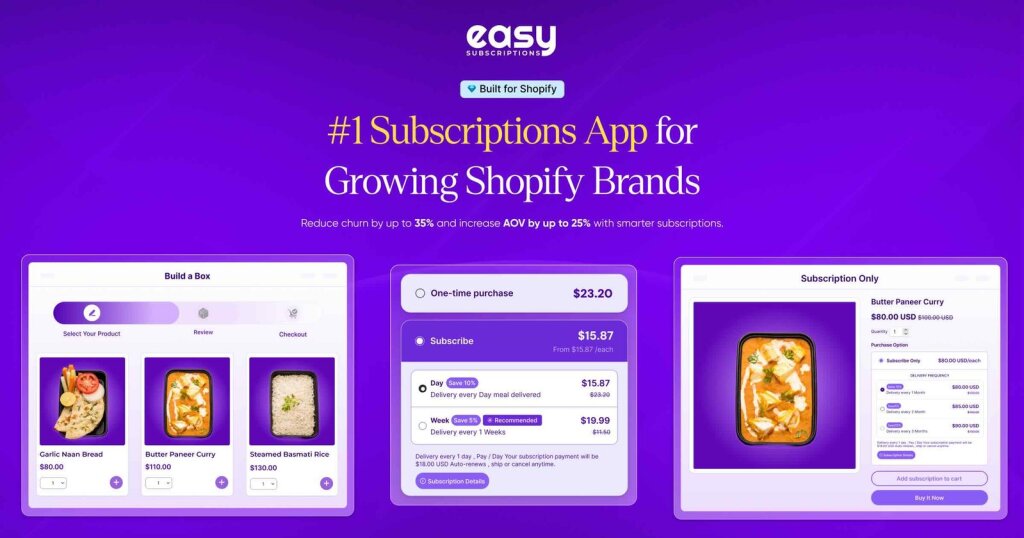 easy subscriptions banner.