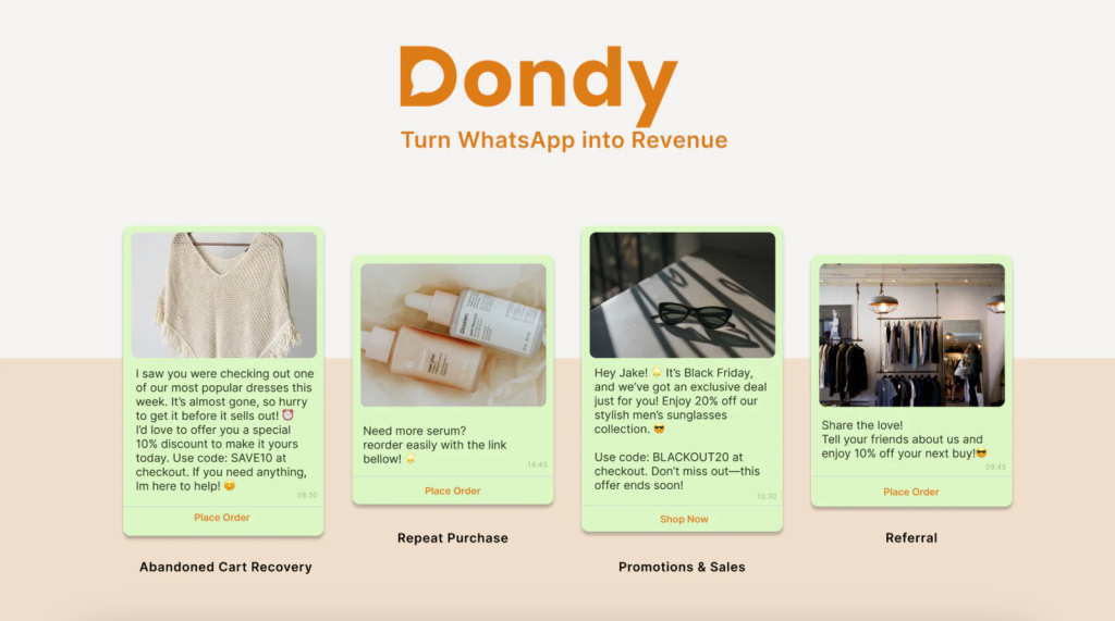 Dondy banner.